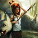 Princess Mononoke Hayao Miyazaki Desktop Schermo da parete per l'estensione Chrome web store in OffiDocs Chromium