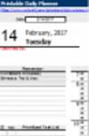 Bezpłatne pobieranie szablonu Printable Daily Planner DOC, XLS lub PPT do edycji za pomocą LibreOffice online lub OpenOffice Desktop online