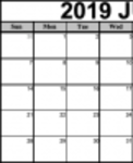Безкоштовно завантажити шаблон календаря DOC, XLS або PPT для друку на липень 2019 року, який можна безкоштовно редагувати за допомогою LibreOffice онлайн або OpenOffice Desktop онлайн
