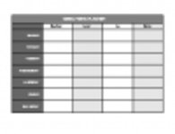 Free download Printable Weekly Menu Template DOC, XLS or PPT template free to be edited with LibreOffice online or OpenOffice Desktop online