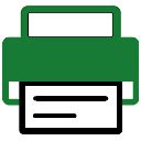 Print button extension  screen for extension Chrome web store in OffiDocs Chromium