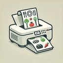 Print My Recipe  screen for extension Chrome web store in OffiDocs Chromium