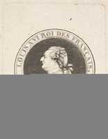 Free download Print of a Portrait Medal of Louis XVI free photo or picture to be edited with GIMP online image editor