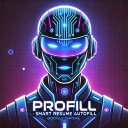 ProFill Smart Resume Autofill  screen for extension Chrome web store in OffiDocs Chromium