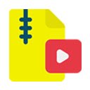 ProgPlayer  screen for extension Chrome web store in OffiDocs Chromium