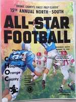 Descărcare gratuită PROGRAM 1974 Orange County All-Star Football Game fotografie sau imagini gratuite pentru a fi editate cu editorul de imagini online GIMP