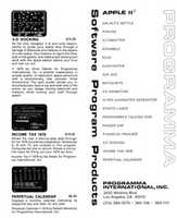 Free download Programma Apple II Catalog software games free photo or picture to be edited with GIMP online image editor