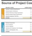Free download Project Budget Template 1 DOC, XLS or PPT template free to be edited with LibreOffice online or OpenOffice Desktop online