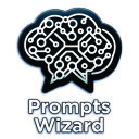 Prompts Wizard  screen for extension Chrome web store in OffiDocs Chromium