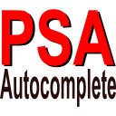 PSA Autocomplete  screen for extension Chrome web store in OffiDocs Chromium