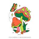 Psychedelic Backgrounds  screen for extension Chrome web store in OffiDocs Chromium