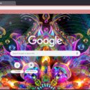 Psychedelic Fractal Art  screen for extension Chrome web store in OffiDocs Chromium