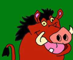 Free download Pumbaa From The Lion King free photo or picture to be edited with GIMP online image editor