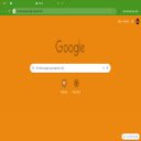 Pumpkin orange  screen for extension Chrome web store in OffiDocs Chromium