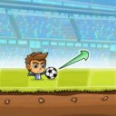 OffiDocs Chromium の拡張機能 Chrome Web ストアの Puppet Soccer Challenge ゲーム画面