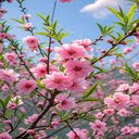 Pure peach blossom wallpaper  screen for extension Chrome web store in OffiDocs Chromium