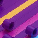purple blocks  screen for extension Chrome web store in OffiDocs Chromium