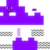 Free download Purple Fuzzy Dragon Minecraft Skin free photo or picture to be edited with GIMP online image editor