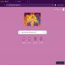 Purple galaxy  screen for extension Chrome web store in OffiDocs Chromium