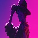 Purple Glow Luffy Silhouette Smirk Live Wallpaper  screen for extension Chrome web store in OffiDocs Chromium