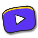 Tela Purple Of YouTube™ para extensão da loja virtual do Chrome no OffiDocs Chromium