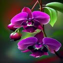 Purple Phalaenopsis orchids wallpaper  screen for extension Chrome web store in OffiDocs Chromium