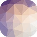 Purple Triangle Chrome Theme  screen for extension Chrome web store in OffiDocs Chromium