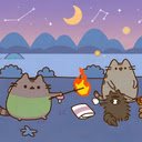 Pusheen Camping Live Wallpaper  screen for extension Chrome web store in OffiDocs Chromium