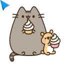 Pusheen Cursor-scherm voor extensie Chrome-webwinkel in OffiDocs Chromium