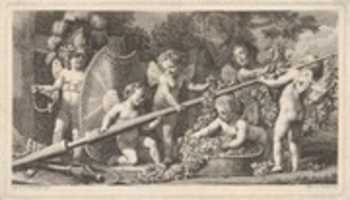 Free download Putti playing with the Arms of Mars free photo or picture to be edited with GIMP online image editor