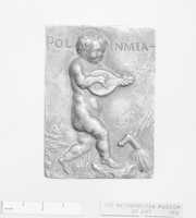 Free download Putto with attributes of the Muse Polymnia free photo or picture to be edited with GIMP online image editor