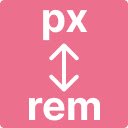 px < > rem converter  screen for extension Chrome web store in OffiDocs Chromium