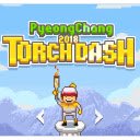 PyeongChang Torch Dash Unblocked Games  screen for extension Chrome web store in OffiDocs Chromium