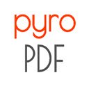 pyroPDF PDF Editor  screen for extension Chrome web store in OffiDocs Chromium