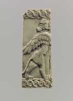 Free download Pyxis fragment with a winged, human-headed lion free photo or picture to be edited with GIMP online image editor