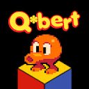 Q*bert  screen for extension Chrome web store in OffiDocs Chromium