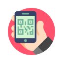 QR code building make a qr code  screen for extension Chrome web store in OffiDocs Chromium