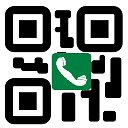 Ekran telefonu z kodem QR do rozszerzenia sklepu internetowego Chrome w OffiDocs Chromium