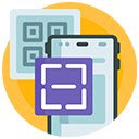 QR IT  screen for extension Chrome web store in OffiDocs Chromium