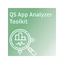 QS App Analyzer Toolkit  screen for extension Chrome web store in OffiDocs Chromium