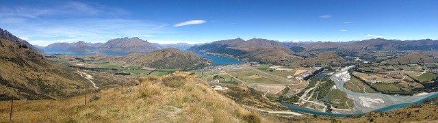 Free graphic queenstown lake wakatipu to be edited by GIMP free image editor by OffiDocs