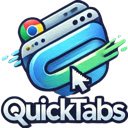 Quick Tabs  screen for extension Chrome web store in OffiDocs Chromium