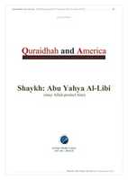 Unduh gratis Quraidhah dan Amerika || Tempat Berkembang biaknya Pengkhianatan dan Sumber Kejahatan || Syekh: Abu Yahya AlLibi foto atau gambar gratis untuk diedit dengan editor gambar online GIMP