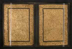 Free download Quran Bookbinding with Floral Arabesques and an Inscription from the Hadith free photo or picture to be edited with GIMP online image editor