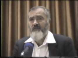 Free download RabbiMeirKahanespeaksafterbeingdisqualifiedforthe1988Knessetelections free photo or picture to be edited with GIMP online image editor