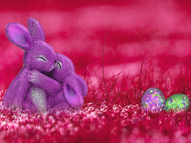 Muat turun percuma gambar arnab haiwan cinta telur paskah untuk diedit dengan editor imej dalam talian percuma GIMP