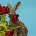 Rabbit next to the flower branch  screen for extension Chrome web store in OffiDocs Chromium