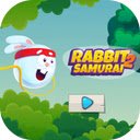 Rabbit Samurai 2 Game Master the Way of the Warrior Rabbit!  screen for extension Chrome web store in OffiDocs Chromium