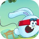 Rabbit Samurai Game Unleash Your Inner Ninja in Epic Battles!  screen for extension Chrome web store in OffiDocs Chromium