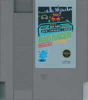 Free download Rad Racer [NES-RC-USA] (Nintendo NES) - Cart Scans free photo or picture to be edited with GIMP online image editor